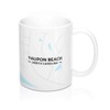 Hometown Bias Yaupon Beach, North Carolina NC Map Mug (11