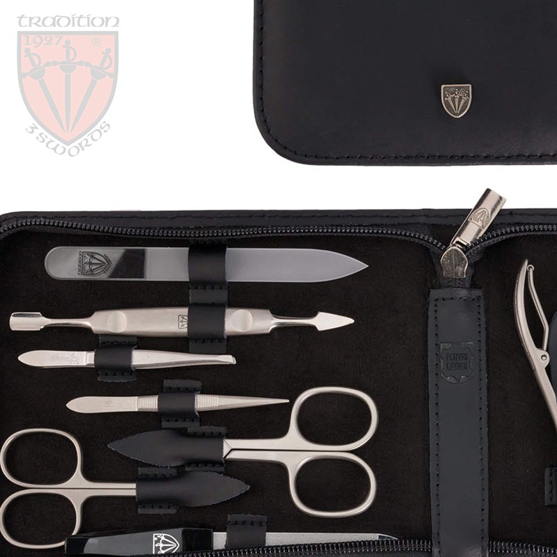 DREI SCHWERTER Germany Firenze 3461 Manicure Set Nail Scissors 12