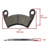 Unbranded Brake Pads For Polaris RZR XP 1000 2014-2023 Front