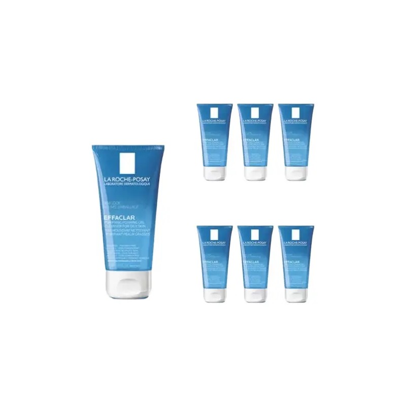 6 Piezas Effaclar Gel Limpiador 50ml