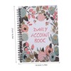 Angoily Compact Coil Bound Financial Planner and Budget Tracker Notebook