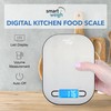 Smart Weigh - Báscula digital de alimentos gramos y onzas