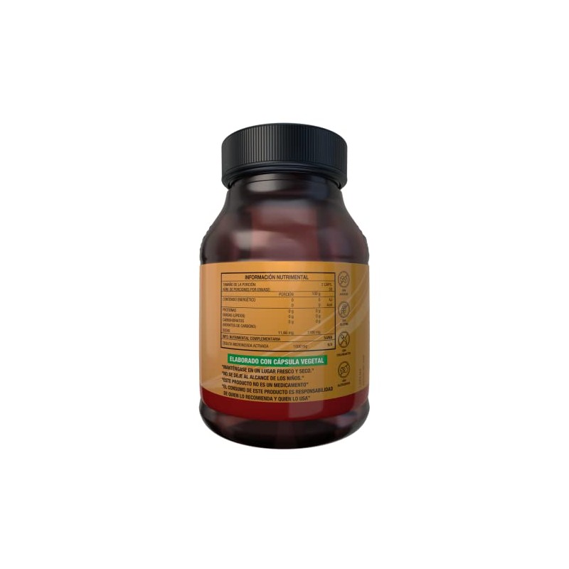 Essential Nutrition, Zeolita Micronizada 60 Cápsulas Veganas de 500 mg