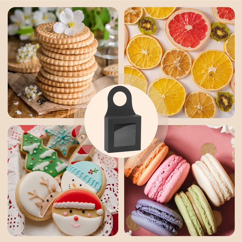 ReignSword 30 Pack Wine Hanger Empty Box with Square Window,