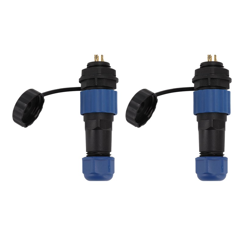2Pcs SD16 IP68 Waterproof Aviation Connector SD16 Female Plug Male