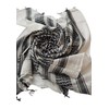 MILSPEC SURPLUS 100% Cotton Black and White Palestinian Shemagh Scarf