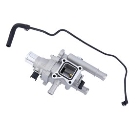 Aluminium Engine Coolant Thermostat Housing Assembly Kit(with Throttle Body Inlet Heater Pipe).Fit for Chevy Cruze 2011-2016, Chevy Sonic 2013-2018 1.8L .Replaces Part # 25199824,25192228,25192904.