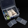 6 compartment DIY multipurpose Storage Case 3ea
