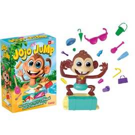 JoJo Jump - Board Game - Throws the Cube and Collects the Items While JoJo Sleeps - Surprise and Crazy Laughter Guaranteed - For The Whole Family - Age 4+