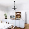 LaLuLa Black Chandelier Small Crystal Chandelier Lighting Mini Acrylic Chandeliers
