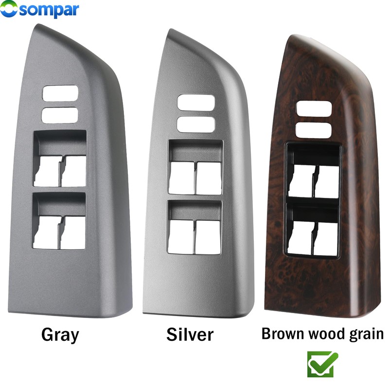 Osompar Door Window Switch Bezel Front Left Driver Side Compatible