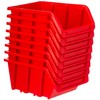 Silverline 250968 Stacking Boxes Set 8pce 165 x 105 x