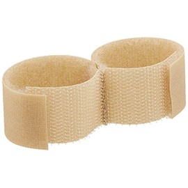 Rolyan Buddy Straps, 1" Hook and Loop Straps for Finger Injuries, Alternative to Finger Splint for Athletic Injuries, Stabilize Two Fingers with Separator in Between, Pack of 25 Strapping Tape