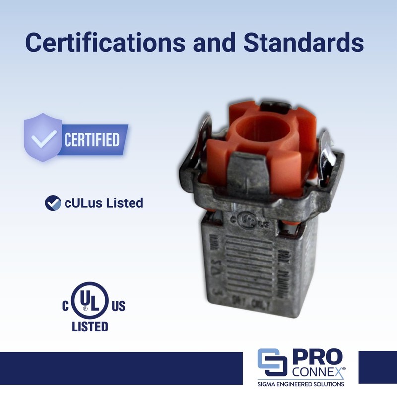 SIGMA ENGINEERED SOLUTIONS ProConnex C-570 Double Snap Lock AC/MC Connector
