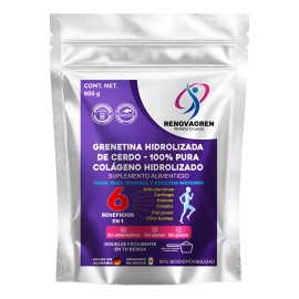 Grenetina Hidrolizada Formula Alemana 800g Colágeno
