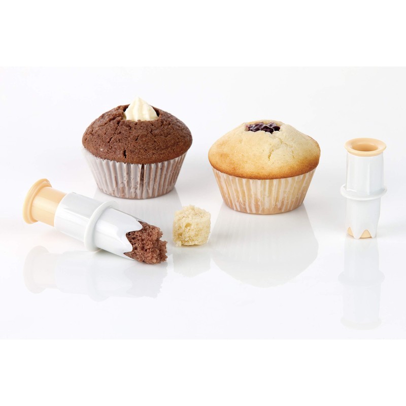 Tescoma Muffin Corer, 2 Pcs Delicia, Assorted, 12 x 15.5