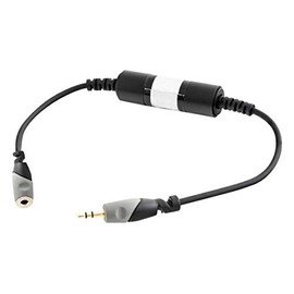 MULTICOMP - 555-8492 - Audio/Video Cable Assembly, 3.5mm Stereo Plug, 1ft Ground Loop Isolator 3.5mm Stereo Jack 305mm-6pack