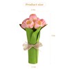 AMWGIMI Gifts for Mom,Flower Lamp Tulip Table Lamp Battery Powered