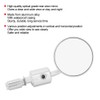 1 Pair 7/8in Round Bar End Guards Motorcycle Motorbike Rearview