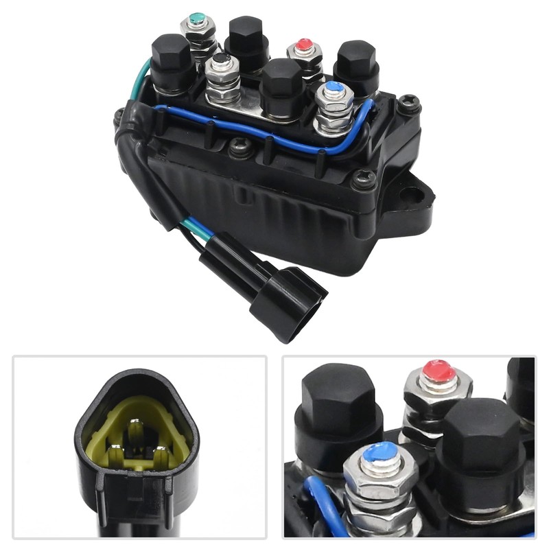 DUZFOREI Boat Power Trim and Tilt Relay Assembly 61A-81950-01-00 Replacement