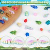 SelfTek 100 Pcs 3D Printed Mini Animals Blind Bags