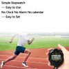 FCXJTU Digital Waterproof Stopwatch, No Bells, No Whistles, Easy Basic
