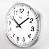 HITO 16" Silent Wall Clock Battery Operated Non Ticking Sweep