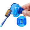 4 Pack Portable Toothbrush Head Protector, Protective Portable Plastic Clip's