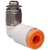 SMC KQ2L07-32N PBT & Nickel Plated Brass Push-to-Connect Tube Fitting,