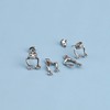 Inilbran Boho Frog Earrings Silver Two Way Frog Earrings Wacky