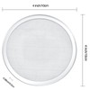 8 Pieces Stainless Steel Drink Covers Wine Glass Cover Mesh