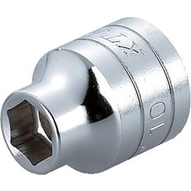 KYOTO TOOL (KTC) B428 Hex Socket, Width Across Flats 1.1 inches (28 mm) x Drive Size 0.5 inches (12.7 mm) x Total Length 1.6 inches (40 mm)