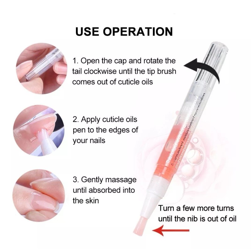 Honey Nail Aceite Revitalizador De Cutícula Tratamiento De Uñas 12pzas