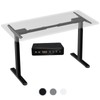 AIMEZ0 Dual Motor Sit Stand Desk Adjustable Electric Standing Desk