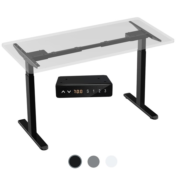AIMEZ0 Dual Motor Sit Stand Desk Adjustable Electric Standing Desk