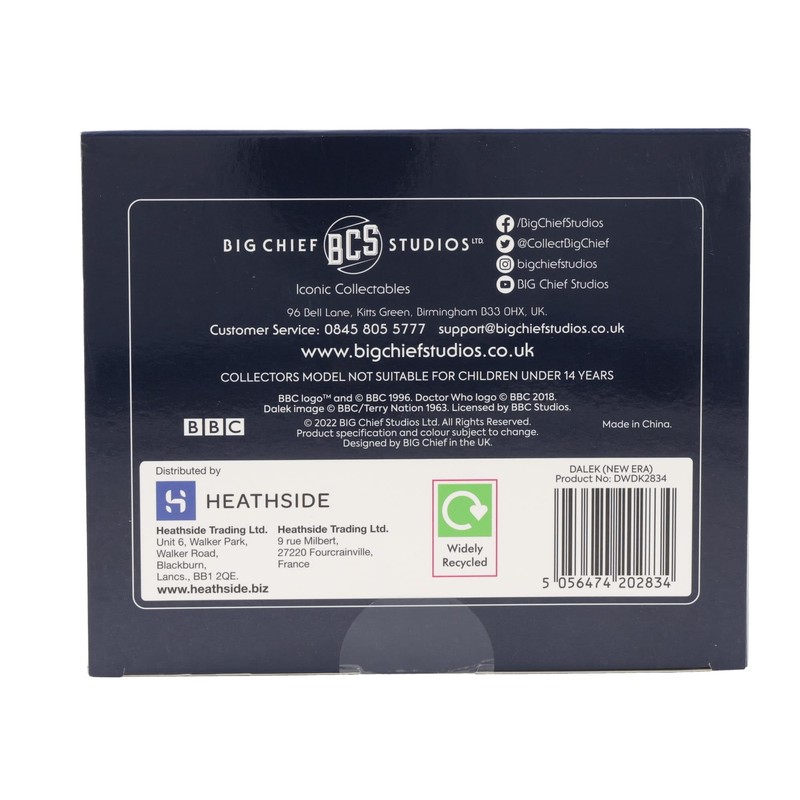 Eaglemoss Doctor Who 9 Inch Supreme Dalek (Bronze) Figurine