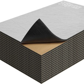 Storystore 16 Pcs 394 mil Thick Car Sound Deadening Mat, 17.2 sqft Sound Deadener Mat Material with Self-Adhesive, Automotive Audio Sound Dampening and Heat Insulation for Truck, Vehicle