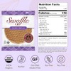 Gluten Free Organic Stroopwafels by Swoffle - French Vanilla |