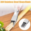 Green Onion Knife with Stainless Steel Blade,Garlic Slicer,Green Onion Slicer