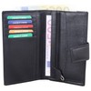 MORUCHA Clutch Wallet for Women Genuine Leather RFID Blocking High