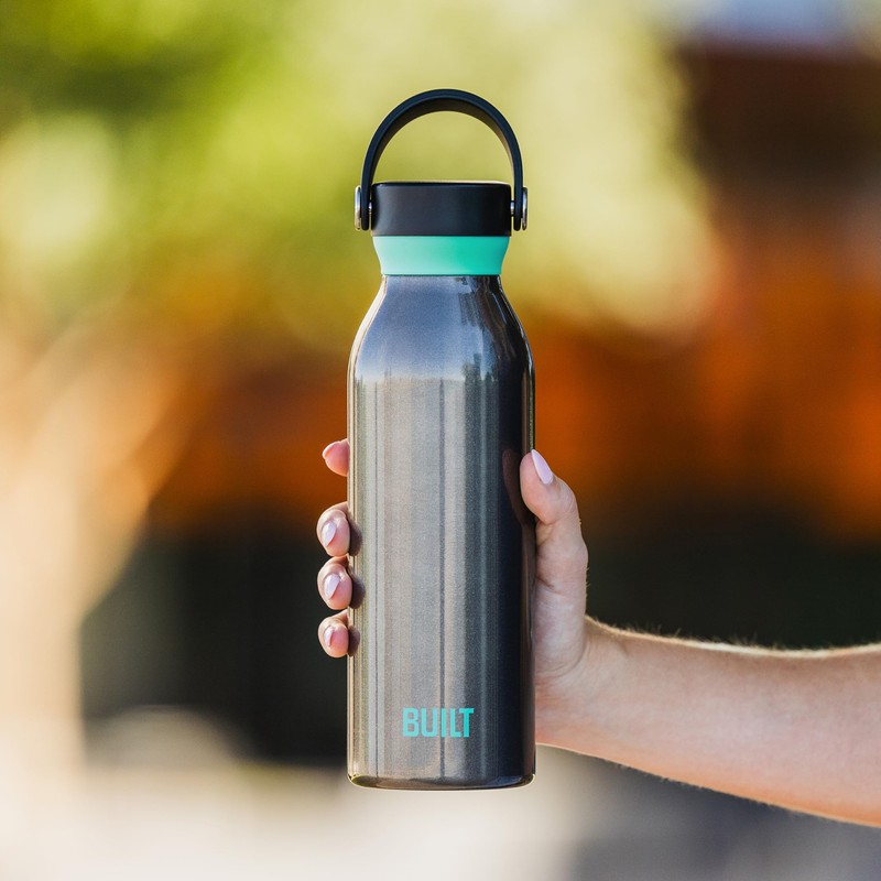 BUILT 18 fl oz Double-Walled Stainless Steel Standard Mouth Cascade