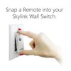 SkylinkHome WR-318 Dimmable Wall Switch with Snap on Remote Lighting