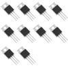 Bridgold 10pcs BT136-600E BT136-600 BT136 TriacThyristor, Gate Trigger 4A/600V, Through