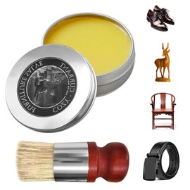 Furniture Salve for Leather, Repair Ointment for Leather Furniture, Leather Salve, Leather Furniture Ointment (with Brush), Helps Repair and Protect Leather Furniture and Restore Your Bright Shine,