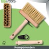 ToolSpace 2 x Surface Brush 140 mm, Ceiling Brush, Wallpaper