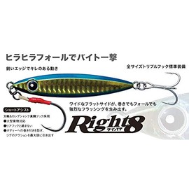 BuddyWorks Metal Jig, Raipachi, 1.1 oz (30 g), BRI Red Sea Eagle