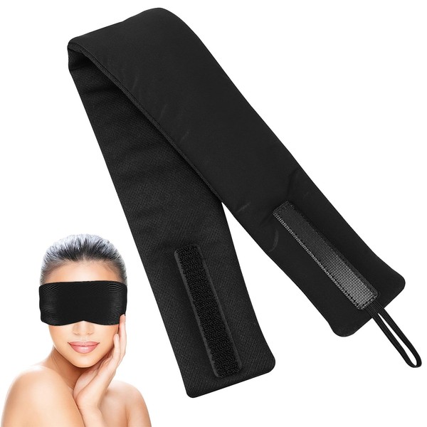 DEARMAMY Silk Sleep Mask, Unisex Adjustable Soft Comfortable Eye Mask