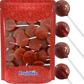 Rootbeer Lollipops Candy Suckers for Kids, Perfect for Gifting, Parties, Events (50-Pack)