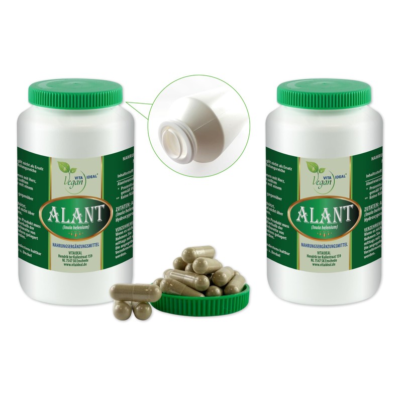 VITA IDEAL Vegan® Alant Root 2 x 360 Capsules Inula