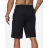HMIYA Men's Shorts, Summer Sweat Shorts, Essential Terry Cotton, black,